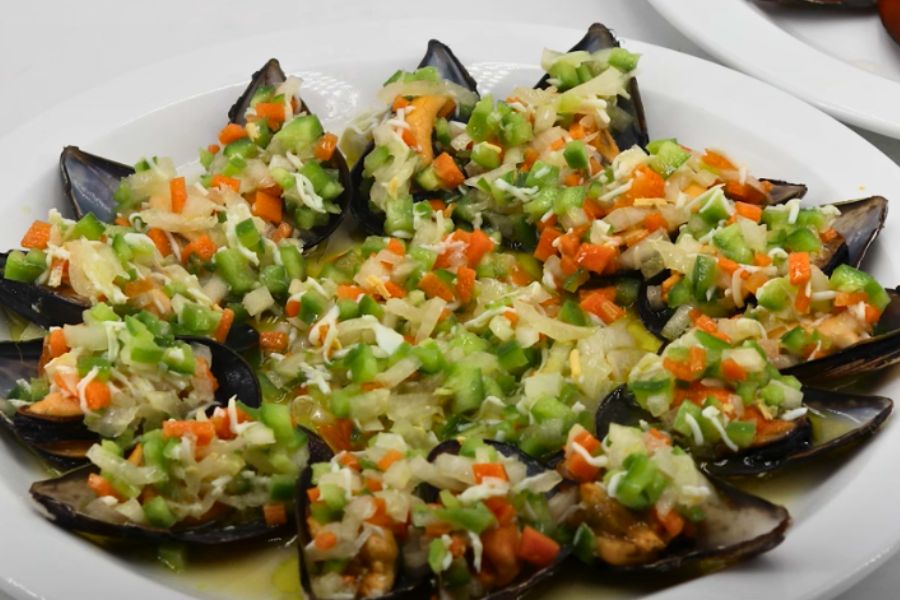 aperitivos con mejillones
