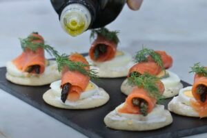 canapés para navidad originales paso 2