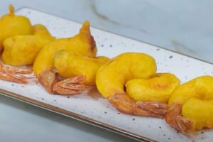 langostinos a la gabardina paso final