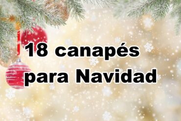 18 canapés para Navidad de Javier Romero