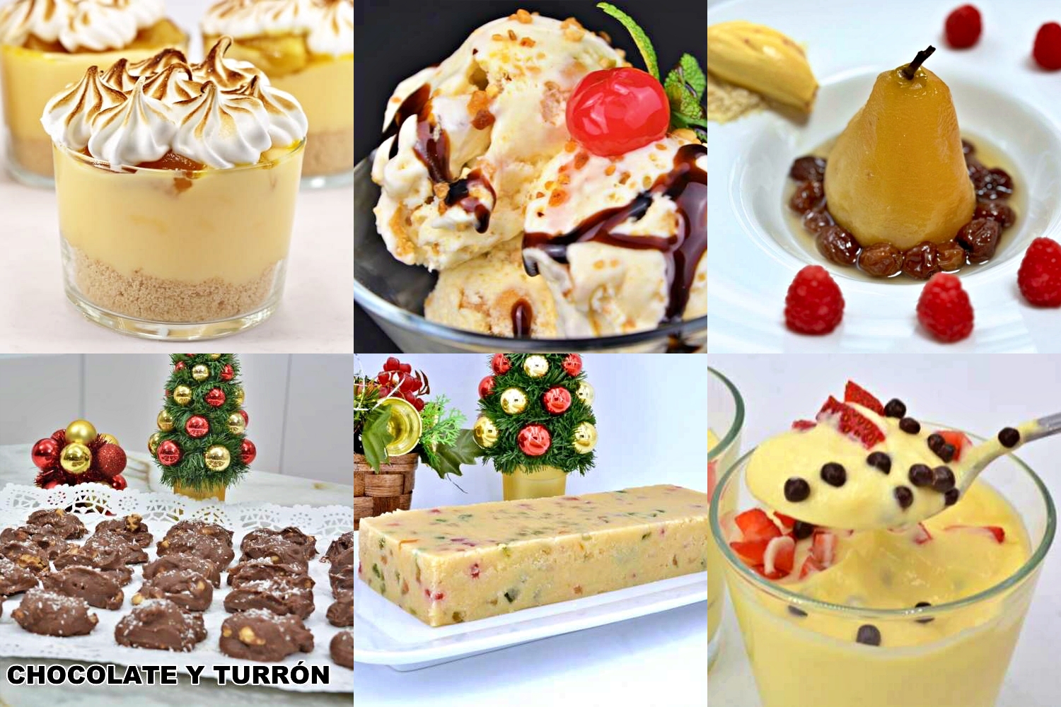 Los mejores postres para la cena de nochebuena del 2024