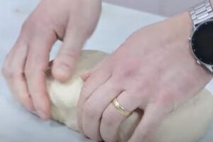 turrón de mazapán y trufa paso 2