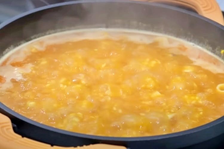 arroz cremoso con calamares y gambas paso 5