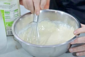 pollo frito con tempura de verduras paso 1