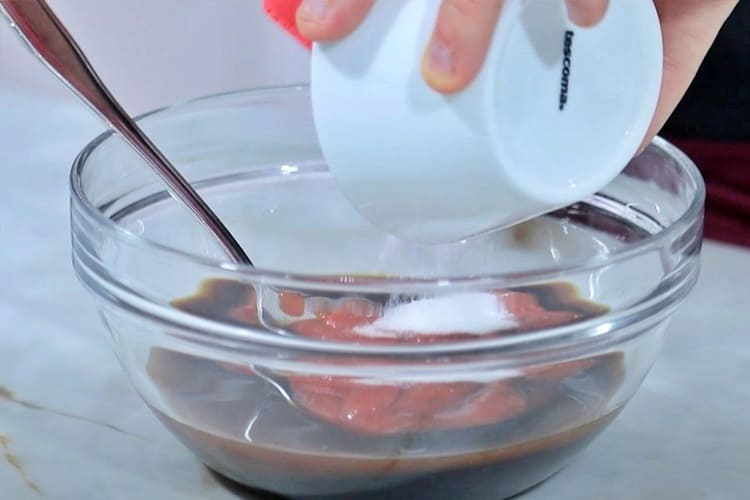 Chuletas de cerdo a la japonesa paso 1