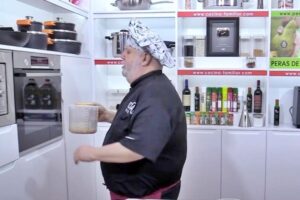 potaje de garbanzos muy económico paso 1