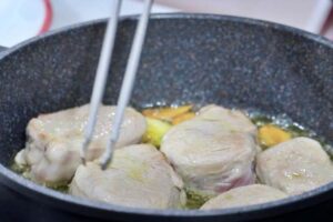 solomillo de cerdo al ajillo paso 2