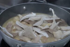 albóndigas con setas paso 5