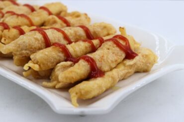 solomillos de pollo con masa crujiente portada