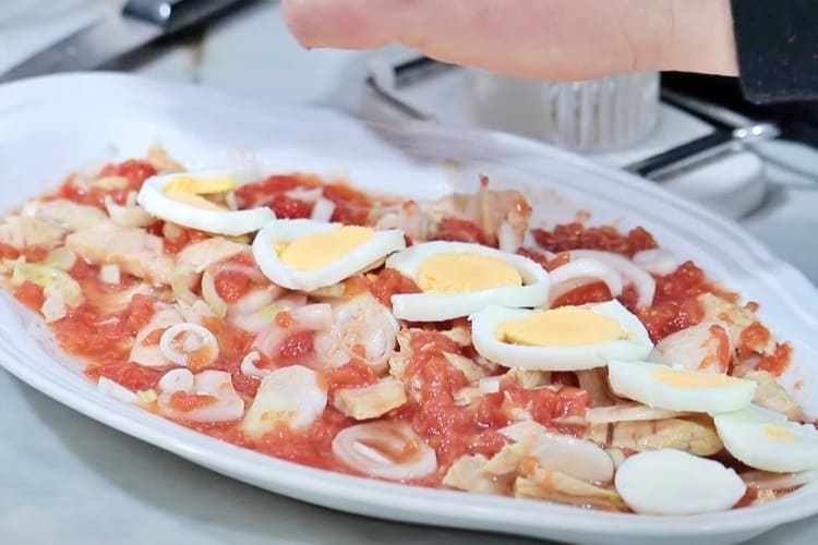 Ensalada murciana paso 5