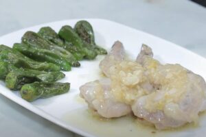 Brazuelos de conejo encebollados paso final