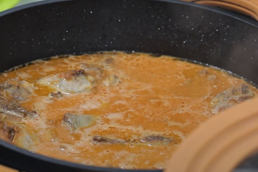 estofado de codornices, paso 4