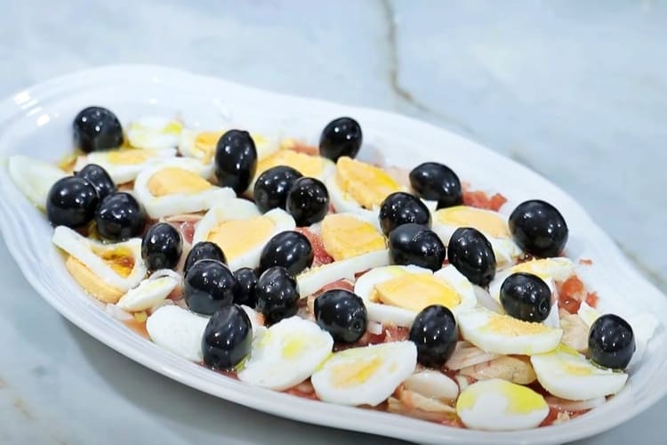 Ensalada murciana paso final