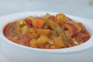 pisto a la riojana paso final