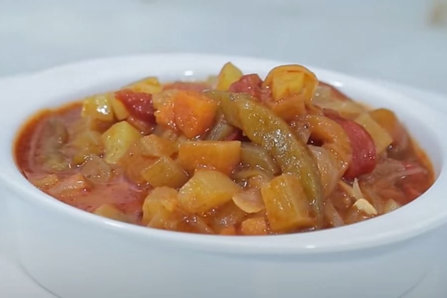 pisto a la riojana paso final