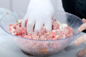 albóndigas con verduras paso 1