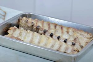 costilla falsa de cerdo al horno paso 1
