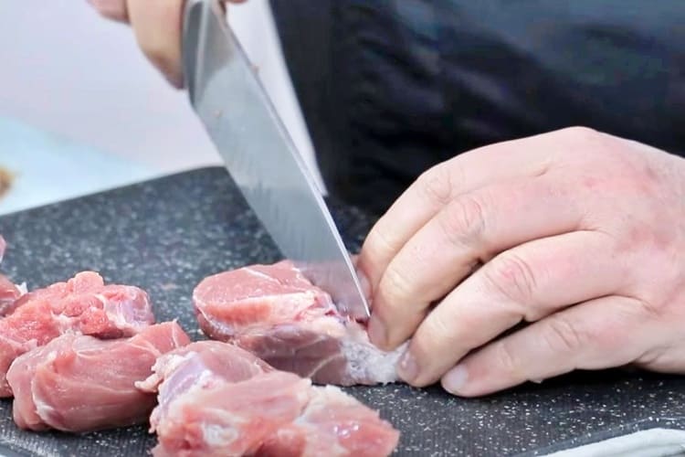 Cabezada de cerdo a la riojana paso 1