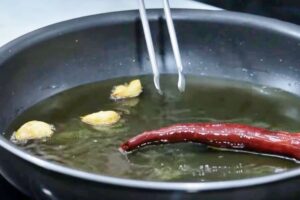 2 tostadas para una comida de celebración paso 2