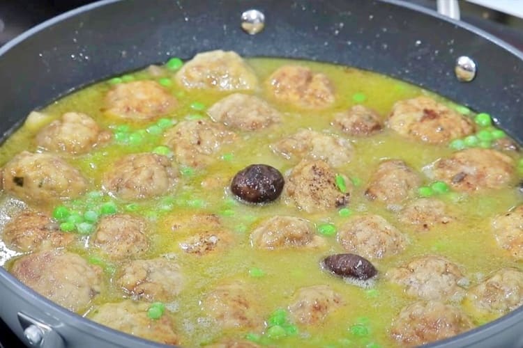 albóndigas con verduras paso 5