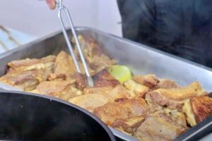 falda de cordero con patatas al ajillo paso 5