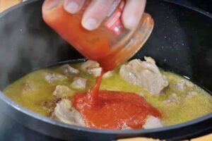 Cabezada de cerdo a la riojana paso 5