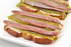 2 tostadas para una comida de celebración paso 6