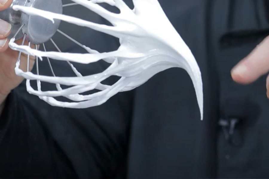 Roquitas de merengue y chocolate paso 2