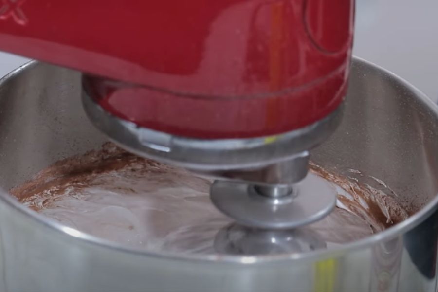 Roquitas de merengue y chocolate paso 3