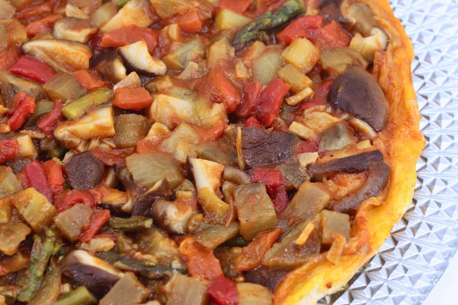 Tatín de verduras portada