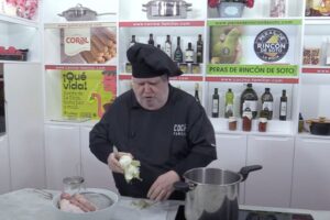 alubias blancas con manitas de cerdo paso 1