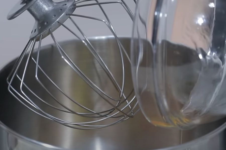 bizcocho de chocolate y naranja paso 1