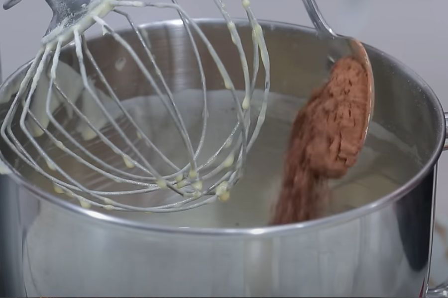 bizcocho de chocolate y naranja paso 4