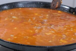 paella de arroz con casquería de cerdo paso 4