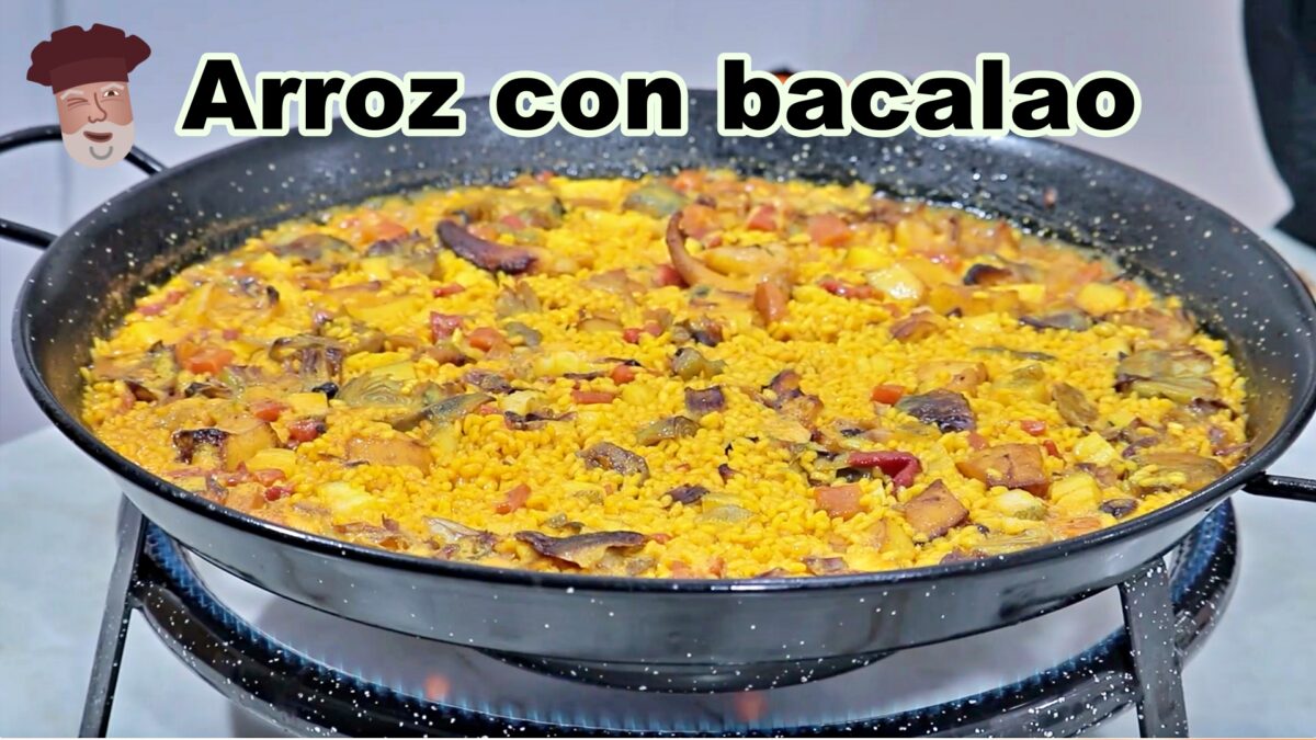 Como hacer un buen arroz con bacalao y alcachofas