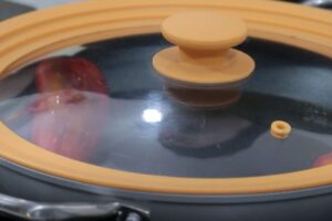 arroz con chipirones, paso 1