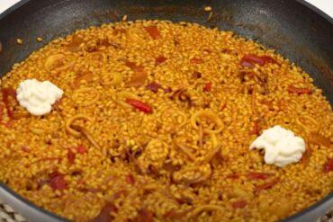 arroz con chipirones, portada