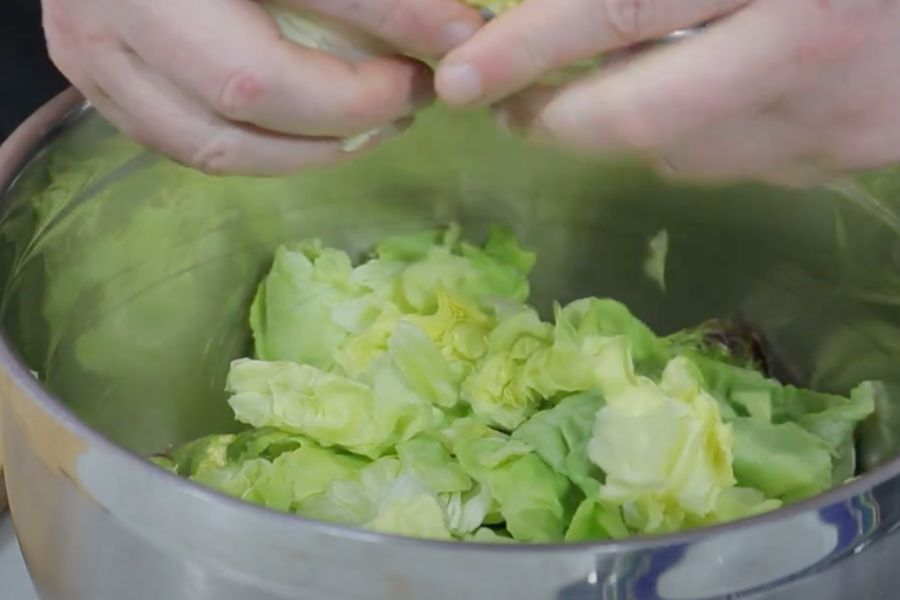 ensalada tropical paso 2