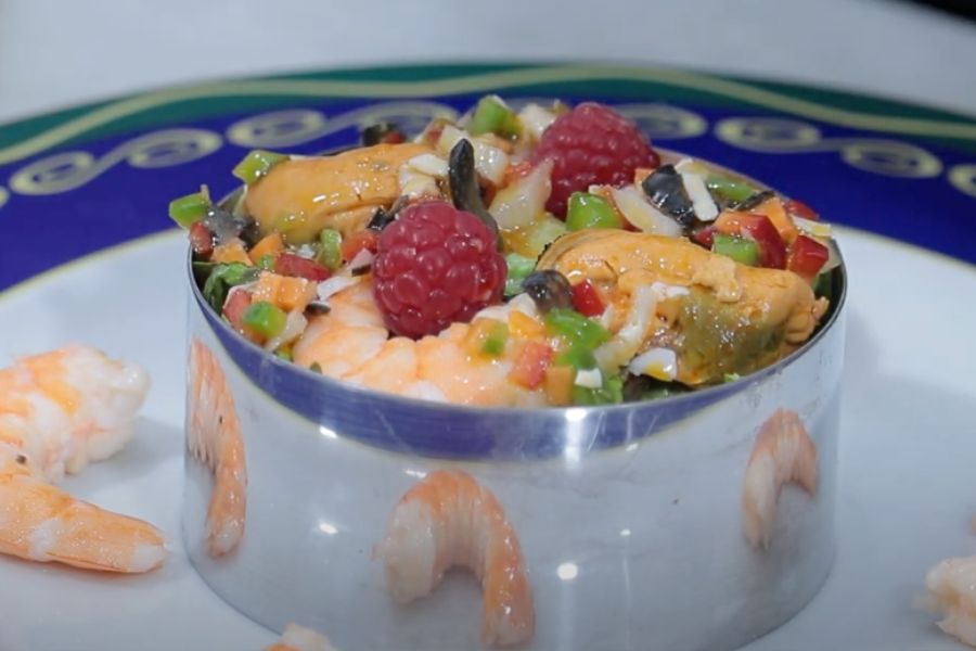 ensalada tropical paso 4