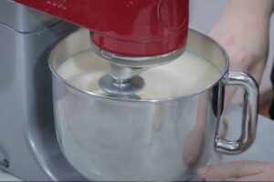 magdalenas de fresa, paso 1