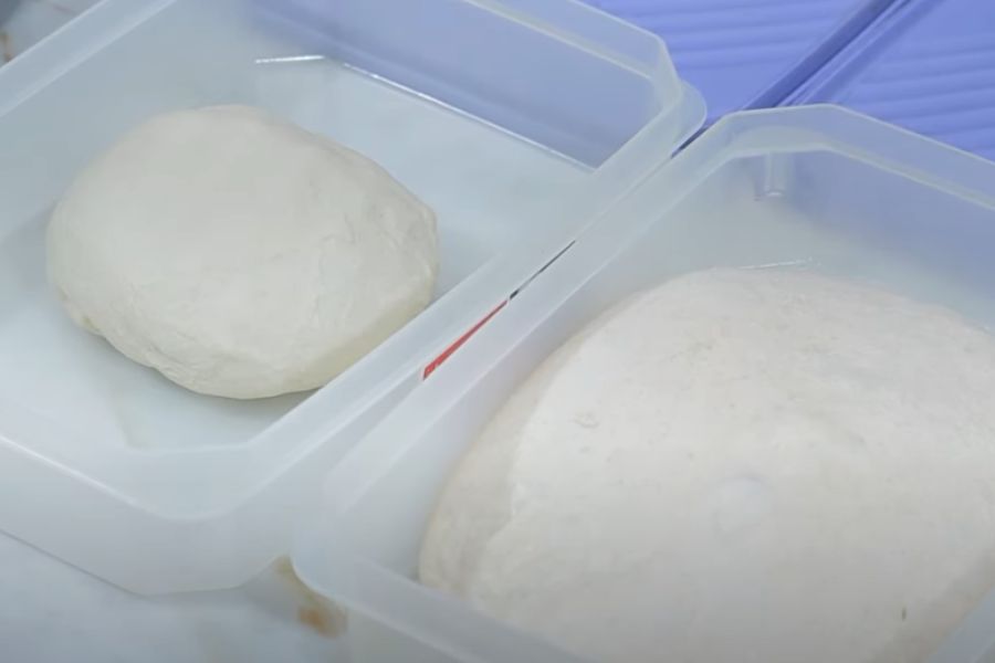 pizza familiar con masa casera paso 1