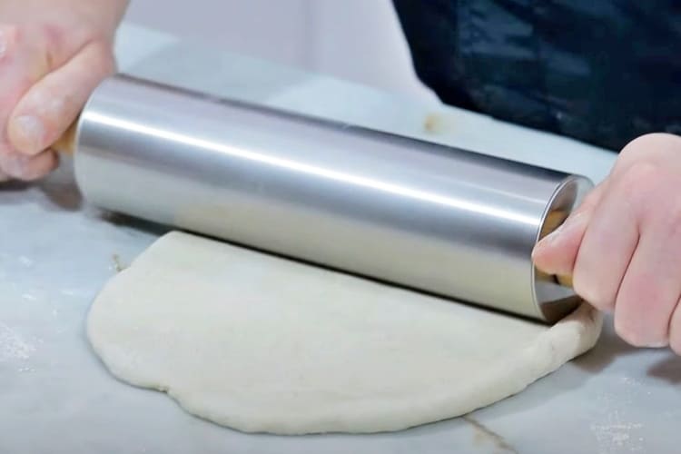 Pizza con morro de cerdo paso 2