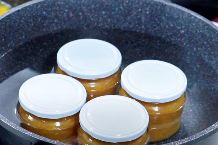 mermeladad de melocotón baja en azúcar paso 4