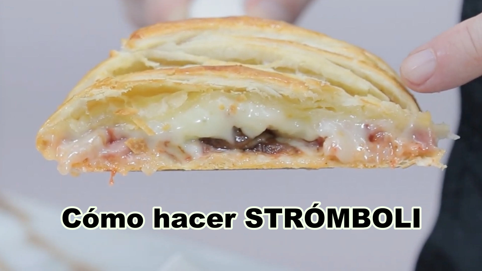 stromboli, una receta de Javier Romero fácil