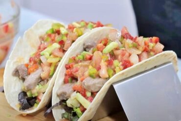 tacos de chuletón de ternera principal