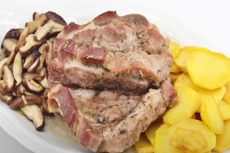 cabezada al horno muy jugosa paso final