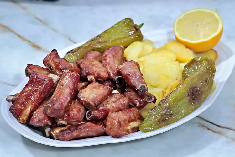 costillas de cerdo adobadas en airfryer con la receta de javier romero