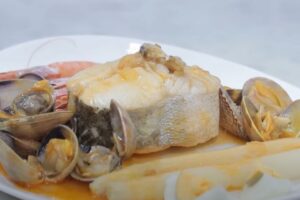 merluza a la cazuela paso final