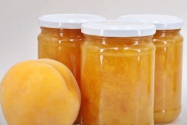 mermelada de melocotón baja en azúcar principal