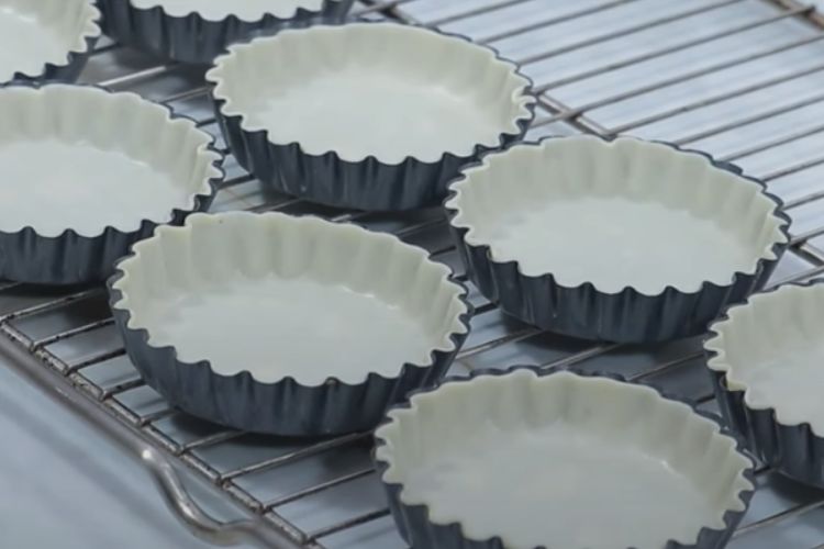 tartaletas de nata y fresas paso 1